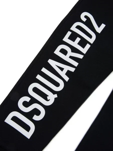 Spodnie dziecięce Dsquared2 czarne