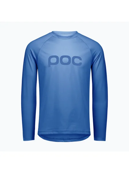 Tricou mânecă lungă Poc din jerseu albastru