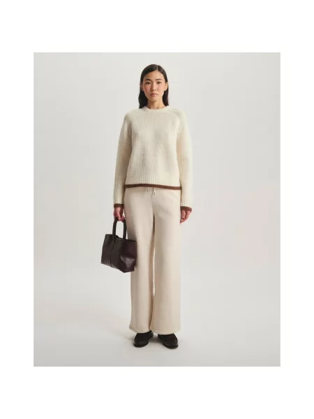 Sweter Ines De La Fressange Paris beżowy