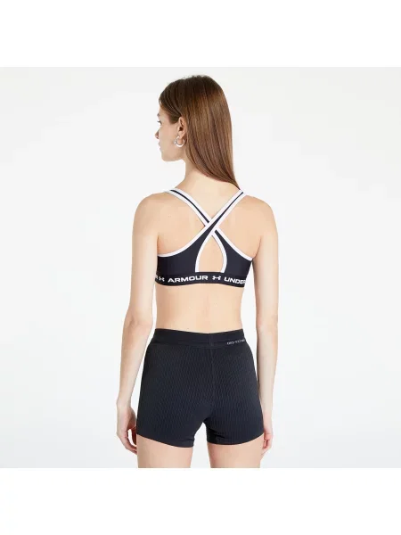 Podprsenka Under Armour Crossback Mid Solid Bra Black L černá