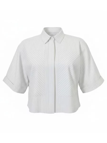 Radwa Bluză Radwa shirt murdar alb