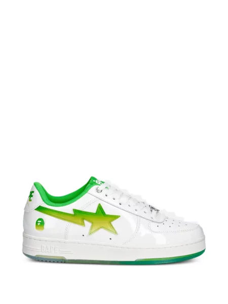 Sneakerși A Bathing Ape® din piele alb