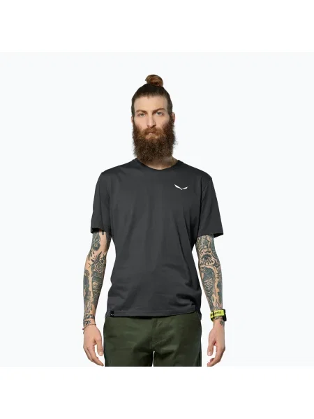 Tricou pentru bărbați Salewa Eagle Vocab black out negru