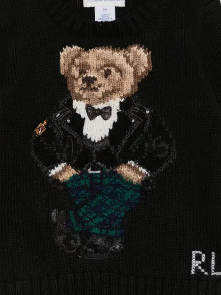 Koszulka polo dziecięca Polo Ralph Lauren czarna