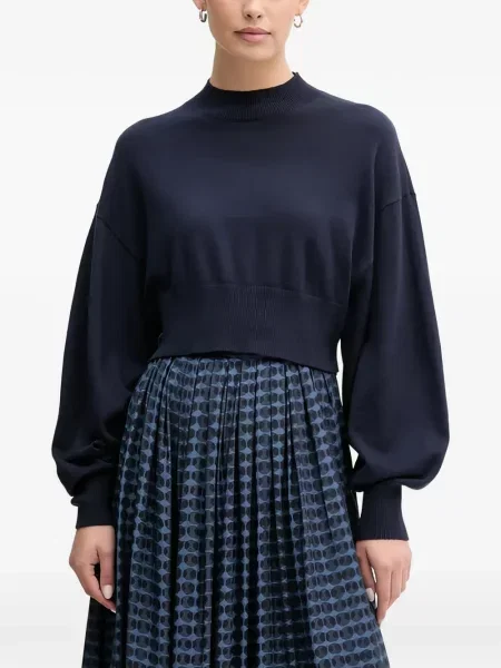 Pulover Benetton tricotate albastru