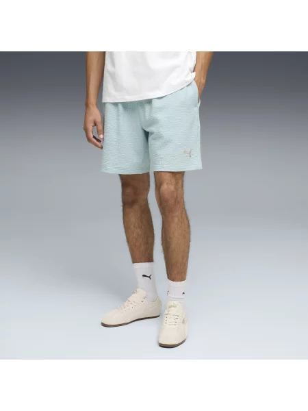 PUMA szorty Essentials Elevated 7" Akcesoria S niebieski