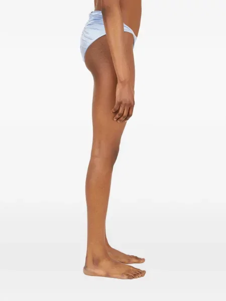 Bikini Isa Boulder cu volane albastru