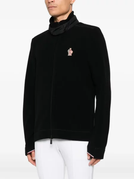 Geacă Moncler Grenoble cu autograf negru