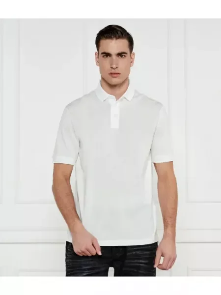 Armani Exchange Tenisz póló fehér