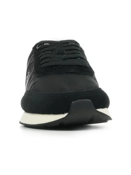 Boty Calvin Klein Jeans RETRO RUNNER ESS MIX MAT černé