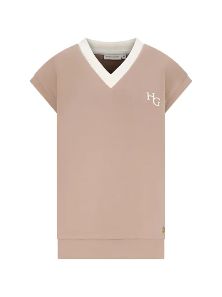 Top House Of Gravity cu broderie
