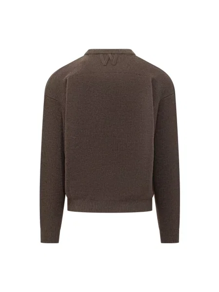 Sweter Willy Chavarria brązowy