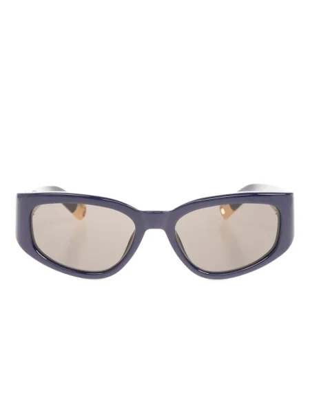 Sunčane naočale Jacquemus s printom plava