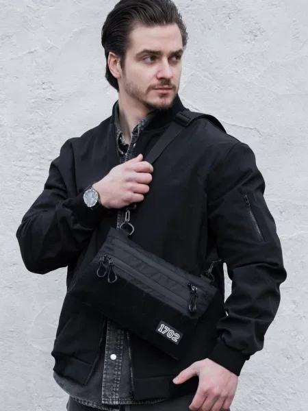 Сумка через плечо Without черная