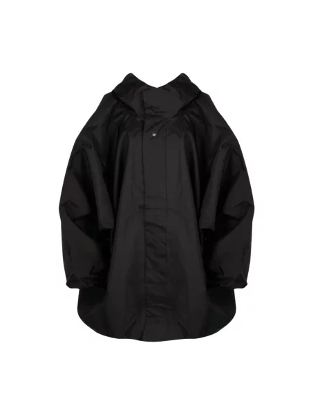 Lniana parka Yeezy czarna