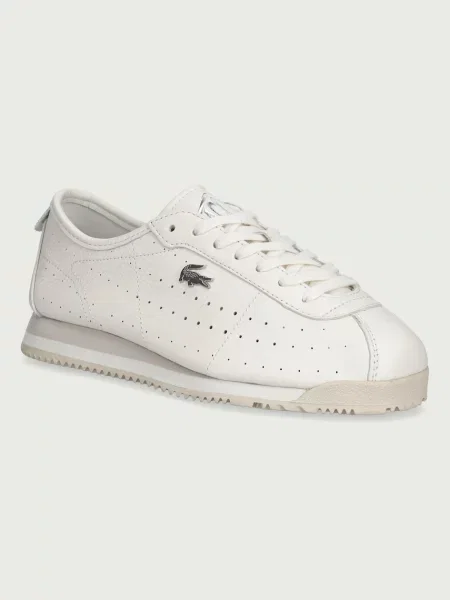Lacoste CLUB-LOW női bőr sportcipő bézs