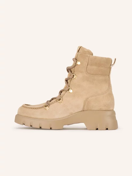Paul Green Botki beige beżowe