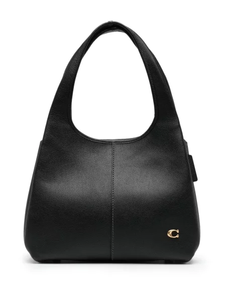 Geanta de piele Coach din piele negru