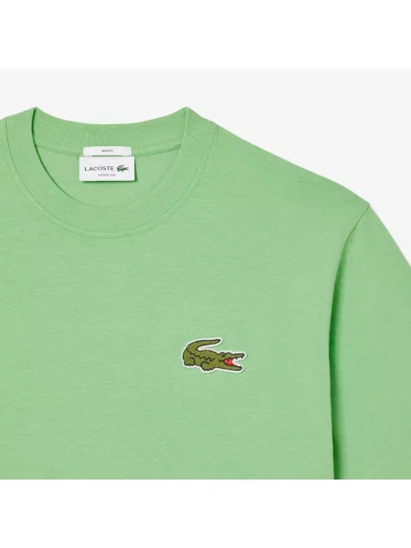 Lacoste T-Shirt O Kroju Oversize zielona