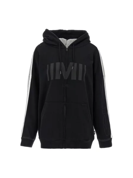 Bluza z kapturem Mm6 Maison Margiela szara