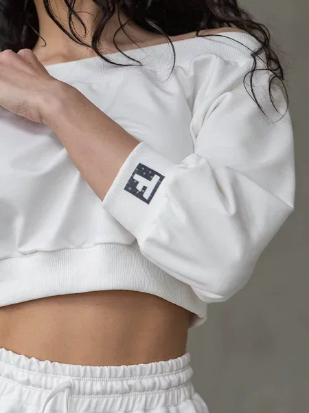Топ Totalfit белый