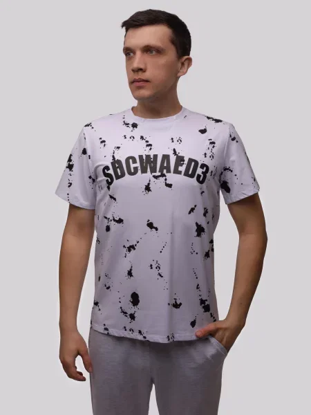 Футболка LUMO віскоза/поліестер білий