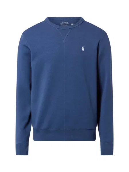 Dzianinowa bluza Polo Ralph Lauren niebieska