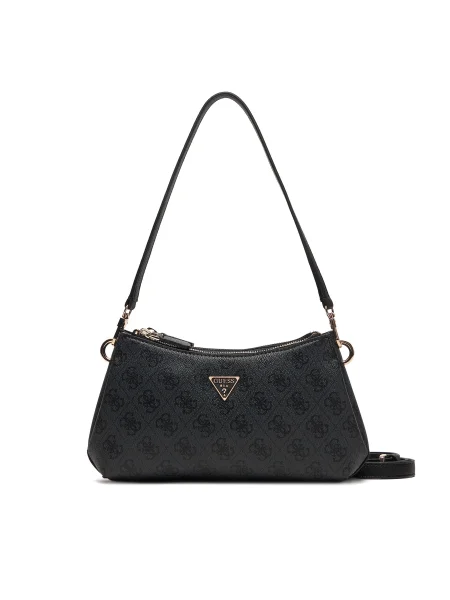 Guess Kabelka Noelle II Mini Sivá čierna
