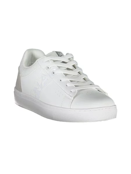 Napapijri Buty Kobieta 37 EU Skóra Skórzana Sneaker biały