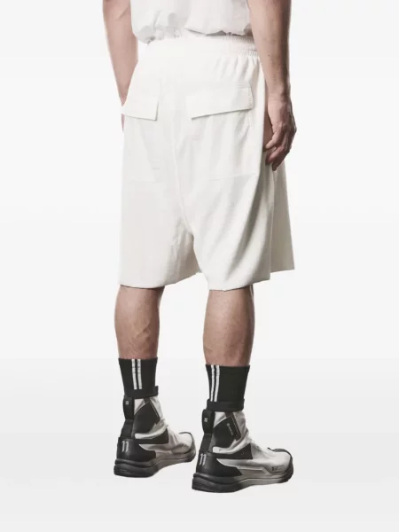 Șnur de strângere pantaloni scurți Thom Krom alb