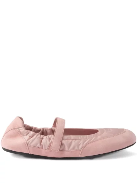 Baleríny Prada na ramínka růžové