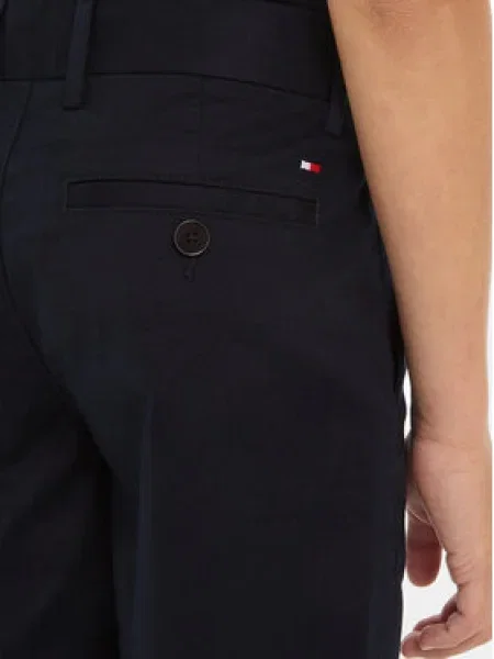 Tommy Hilfiger Szövet rövidnadrág Sötétkék