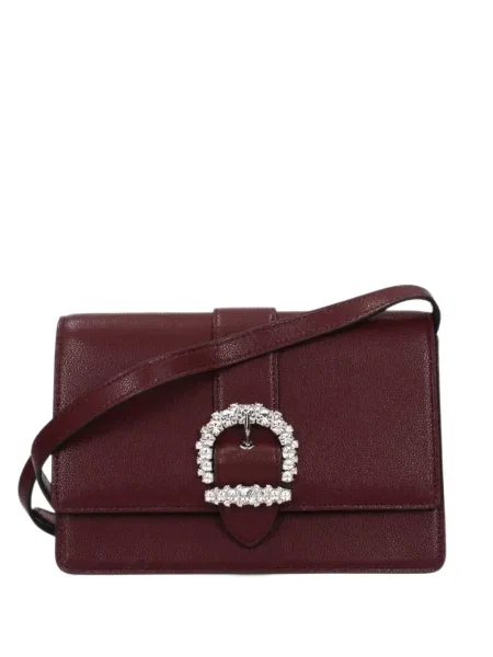 Geantă Jimmy Choo cu cataramă roșu
