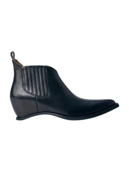 Sztyblety Maison Margiela skórzane bez obcasa czarne