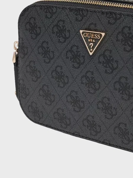 Сумка Guess з принтом сіра