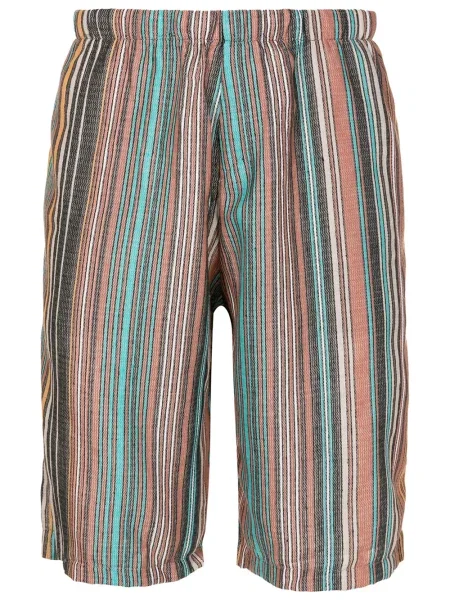 Žakárové kraťasy Amir Slama hnědé