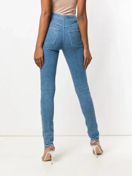 Blugi skinny Balmain albastru