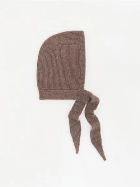 Reserved LADIES` BALACLAVA cafeniu