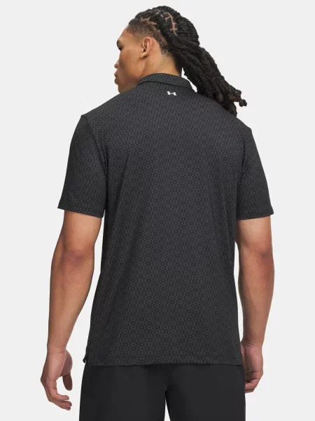 Polo majica Under Armour crna