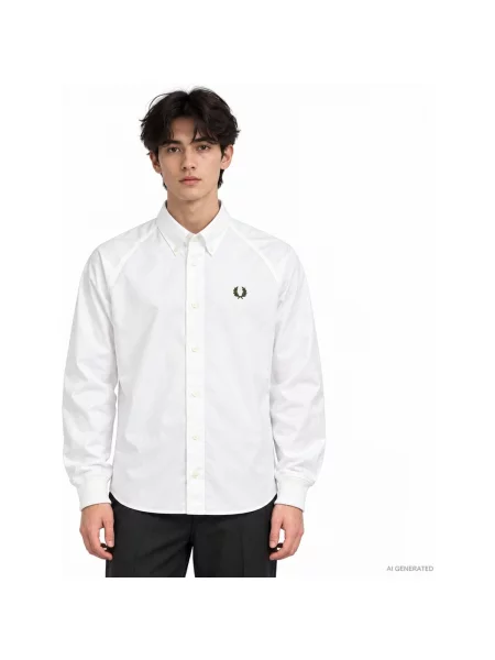 Cămașă Fred Perry alb