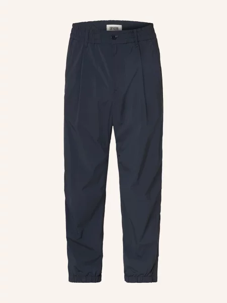 Drykorn Chino Kalhoty Lirog Relaxed Fit Se Zkrácenými Nohavicemi tmavě modrá