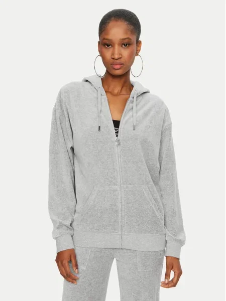 Juicy Couture Суитшърт Halan Oversize сив