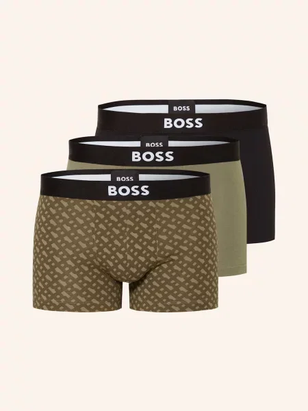 Boss Bokserki One 3 Szt. gruen czarne