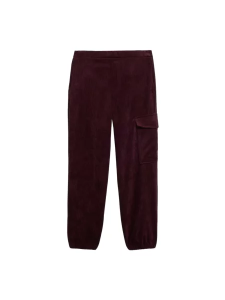 Spodnie cargo Oltre fioletowe