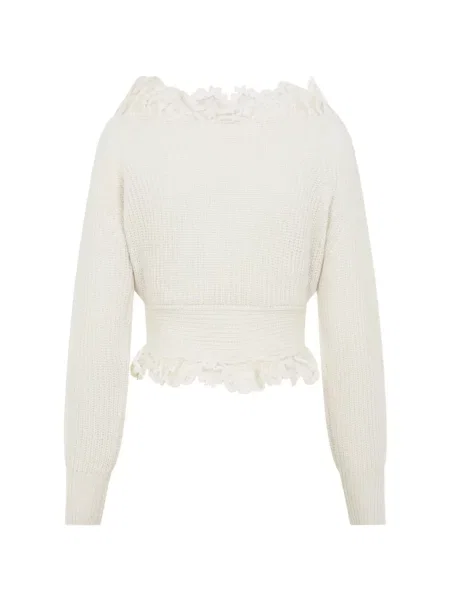 Pulover Ermanno Scervino din dantelă plic