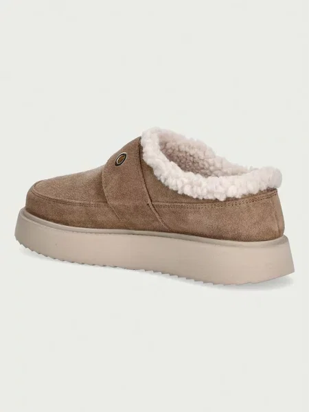 Inuikii női velúr papucs Micro Buckle bézs