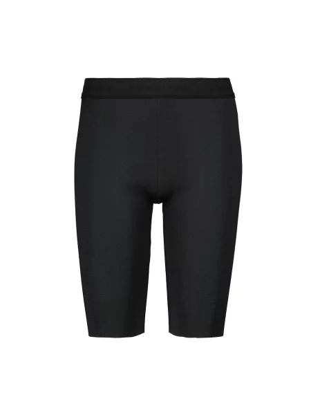 Pantaloni scurți Low Classic cu talie înaltă tricotate clasici negru