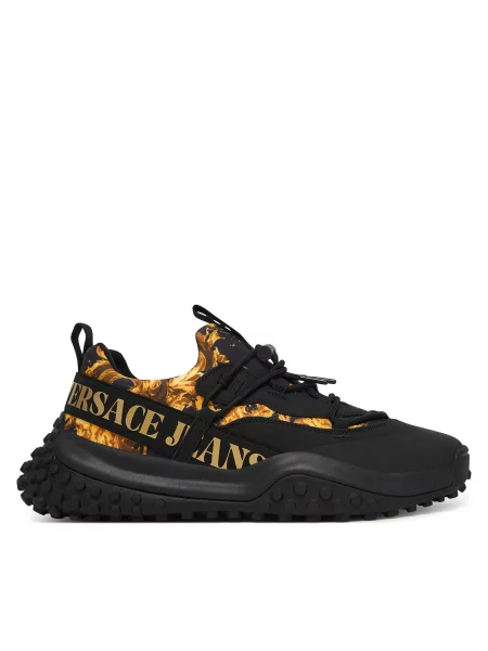 Кроссовки Versace Jeans Couture черные