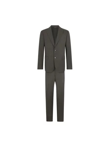 Garnitur Brooks Brothers wełniany szary