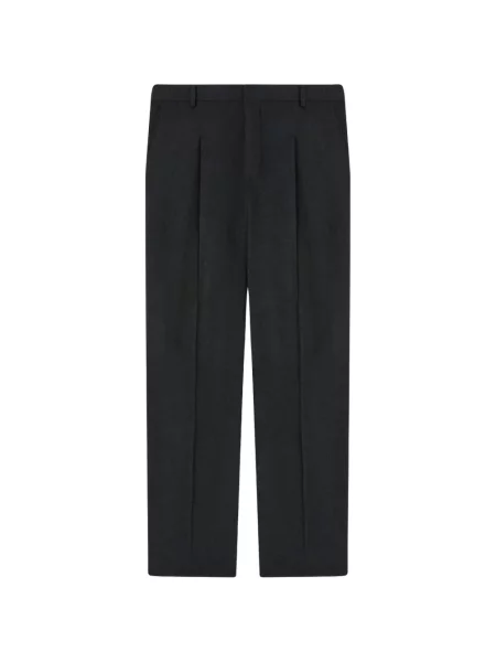Pantaloni Retori de mătase cu cordon gri